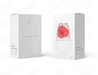 Portable Face Ice Massager with Diamond Design