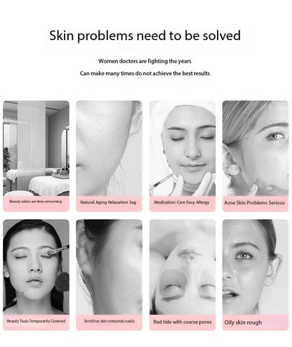 Wireless LED Red Light Face Mask