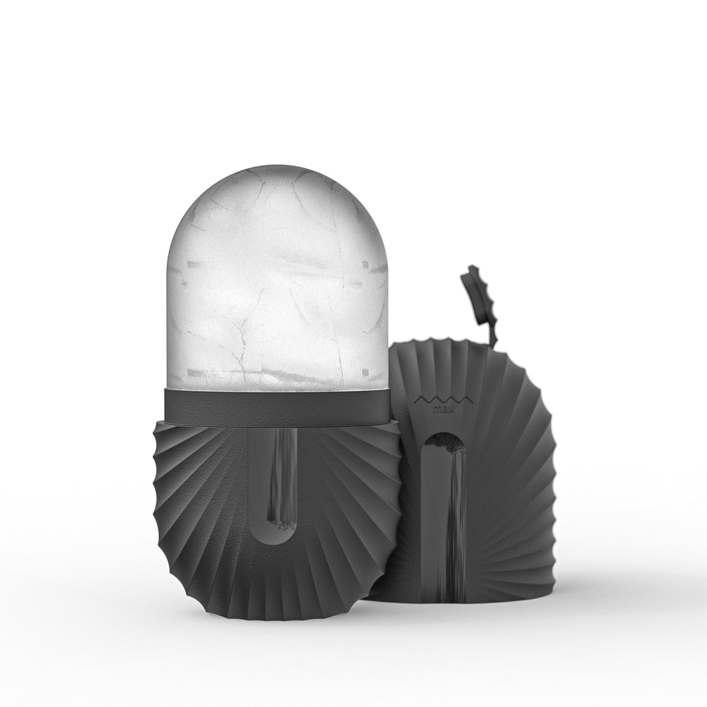 Portable Face Ice Massager with Diamond Design