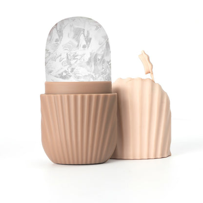 Silicone Face Ice Massage Tray