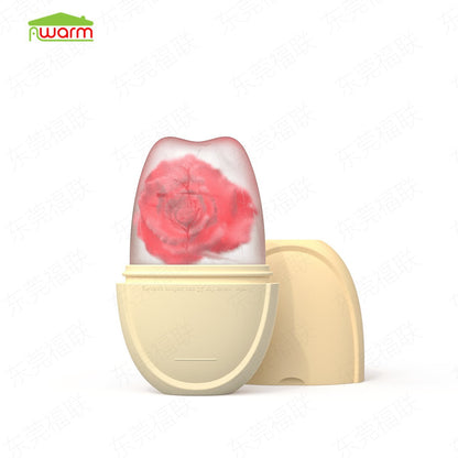Portable Face Ice Massager with Diamond Design