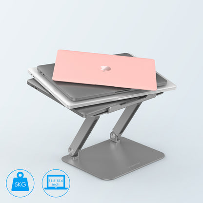 Aluminum Laptop Stand with Adjustable Angles