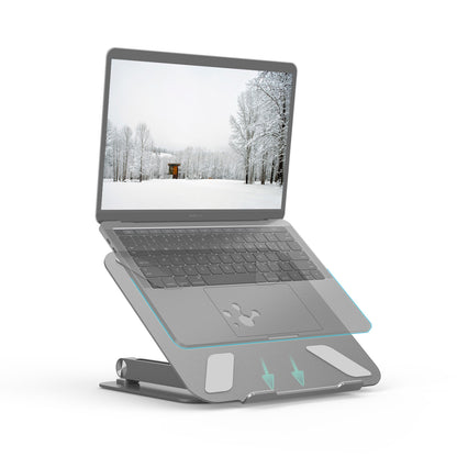 Aluminum Laptop Stand with Adjustable Angles