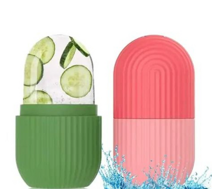 Shell Pattern Face Ice Massage Tray