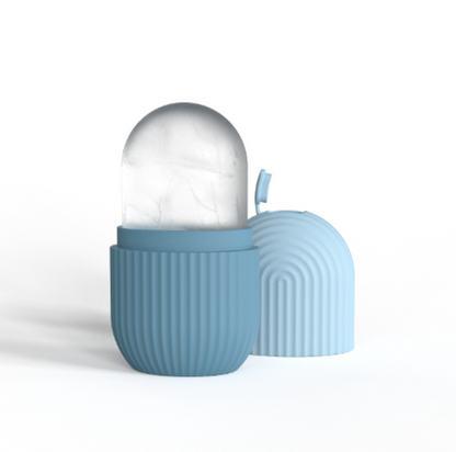 Shell Pattern Face Ice Massage Tray