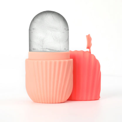 Silicone Face Ice Massage Tray